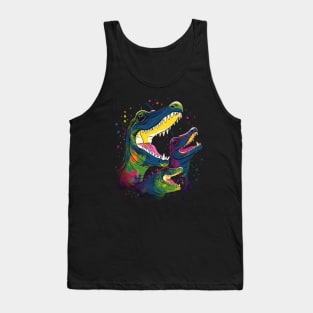 Alligator Fathers Day Tank Top